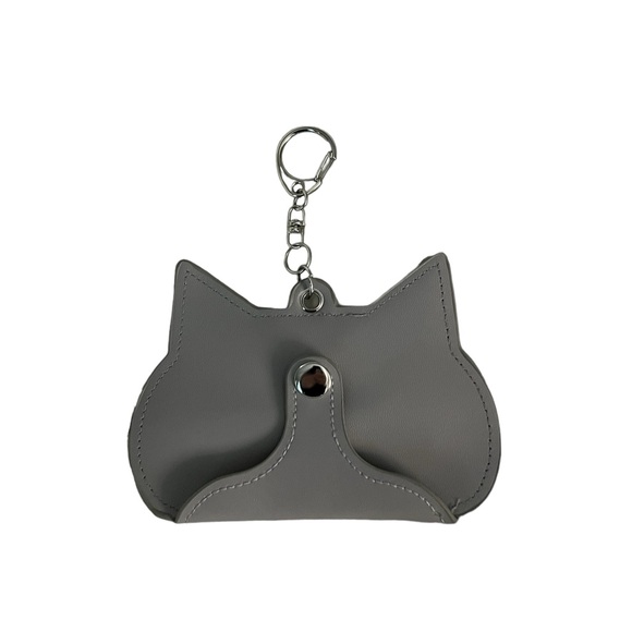 Cat Keychain/Bag Charm Coin Purse - Picture 2 of 2